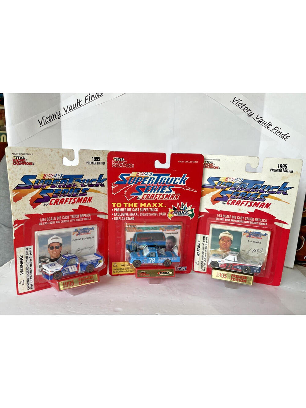 3 Nascar Super Truck Series by Craftsman 1995
